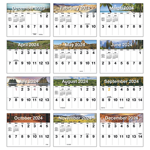 HotLine® Products Big Numbers Appointment Calendar - Stapled