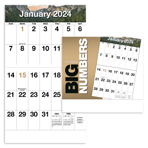 HotLine® Products Big Numbers Appointment Calendar - Stapled
