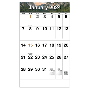 HotLine® Products Big Numbers Appointment Calendar - Stapled