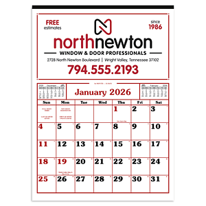 Commercial 12-Sheet Calendar