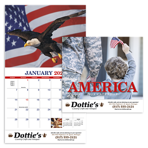 HotLine® Products America Appointment Calendar - Stapled