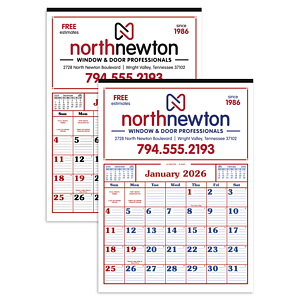 Skinner & Kennedy® Commercial 12-Sheet Calendar