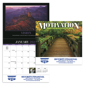 HotLine® Products Motivation Appointment Calendar (Motivational Quotes) - Stapled