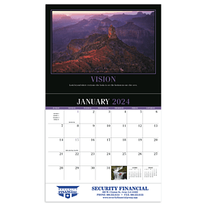 HotLine® Products Motivation Appointment Calendar (Motivational Quotes) - Stapled