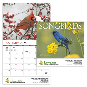 HotLine® Products Songbirds Appointment Calendar - Stapled