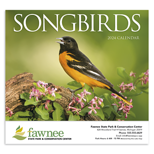 HotLine® Products Songbirds Appointment Calendar - Stapled