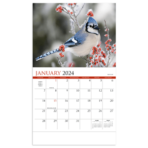 HotLine® Products Songbirds Appointment Calendar - Stapled
