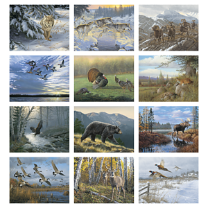HotLine® Products Wildlife Collection Appointment Calendar - Stapled