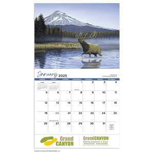 HotLine® Products Wildlife Collection Appointment Calendar - Stapled