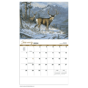 HotLine® Products Wildlife Collection Appointment Calendar - Stapled