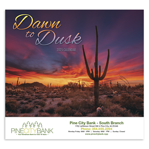 HotLine® Products Dawn to Dusk Appointment Calendar - Stapled