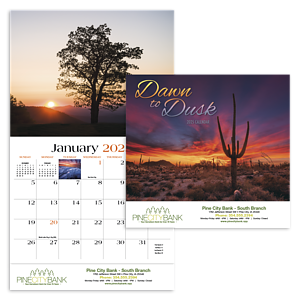 HotLine® Products Dawn to Dusk Appointment Calendar - Stapled