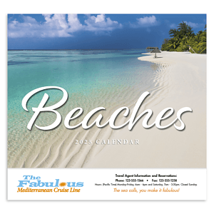 Beaches Appointment Calendar - Stapled