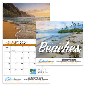 Beaches Appointment Calendar - Stapled
