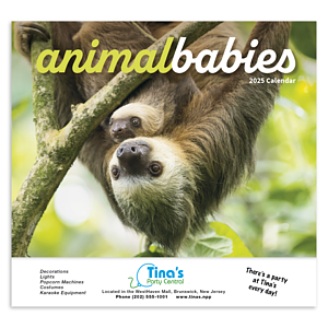 HotLine® Products Animal Babies Appointment Calendar - Stapled