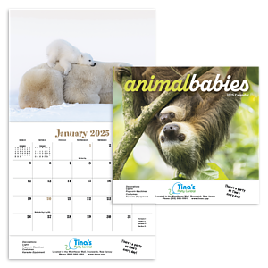 HotLine® Products Animal Babies Appointment Calendar - Stapled