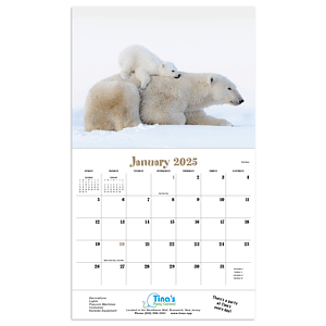 HotLine® Products Animal Babies Appointment Calendar - Stapled