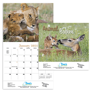 HotLine® Products Animal Babies Appointment Calendar - Stapled