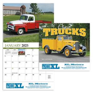 HotLine® Products Classic Trucks Appointment Calendar - Stapled