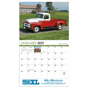 HotLine® Products Classic Trucks Appointment Calendar - Stapled