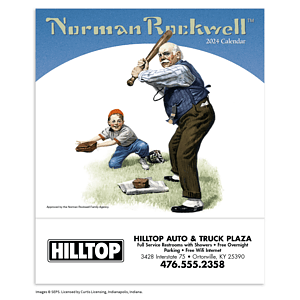 HotLine® Products Norman Rockwell Mini Calendar