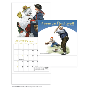 HotLine® Products Norman Rockwell Mini Calendar