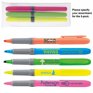BIC® Brite Liner Grip™ 3-Pack