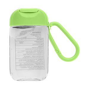 1 oz. Hand Sanitizer Gel and Carabiner