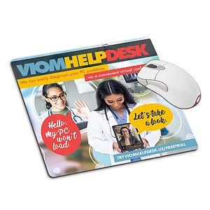 Good Value™ 1/16"Fabric Surface Mouse Pad (7-1/2" x 8-1/2")