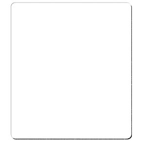 Good Value™ 1/16" Firm Surface Mouse Pad (7-1/2" x 8-1/2")
