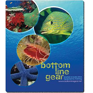 Good Value™ 1/16" Firm Surface Mouse Pad (8" x 9-1/2")
