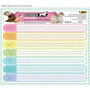 Good Value™ Paper Mouse Pad - 50 sheets