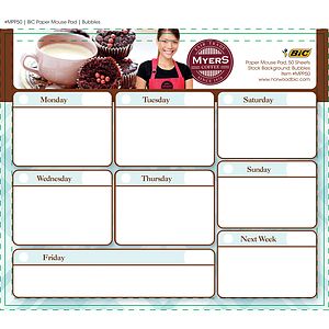Good Value™ Paper Mouse Pad - 50 sheets