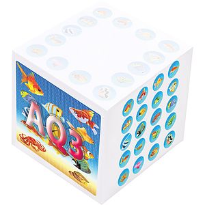 Souvenir® 3" x 3" x 3" Non-Adhesive Cube