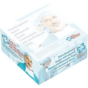 Souvenir® 3" x 3" x 1.5" Non-Adhesive Cube