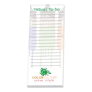 Souvenir® Sticky Note™ 3" x 8" Pad with Magnet, 25 sheet
