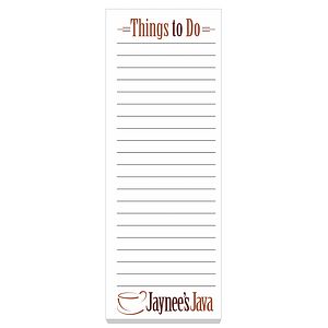 Souvenir® Sticky Note™ 3" x 8" Pad, 50 sheet