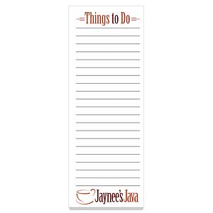 Souvenir® Sticky Note™ 3" x 8" Pad, 50 sheet
