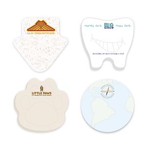 Souvenir® Sticky Note™ 3" x 3" Die Cut Pad, 25 sheet
