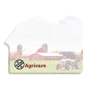 Souvenir® Sticky Note™ 4" x 3" Die Cut Pad, 25 sheet