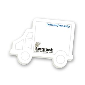 Souvenir® Sticky Note™ 4" x 3" Die Cut Pad, 50 sheet