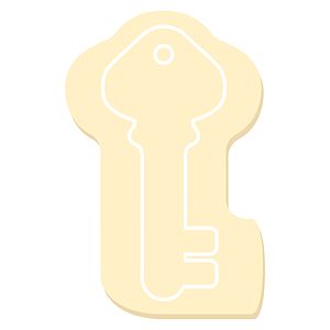 Souvenir® Sticky Note™ 4" x 6" Die Cut Pad, 25 sheet