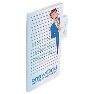 Souvenir® Sticky Note™ Memo Tabs™ Pad, 50 sheet