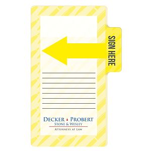 Souvenir® Sticky Note™ Memo Tabs™ Pad, 50 sheet