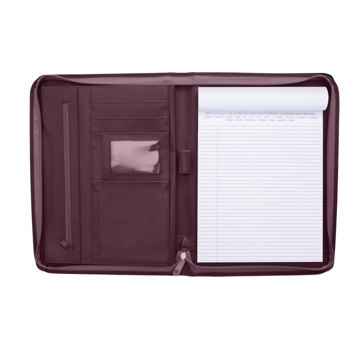 Good Value™ Ultrahyde Zippered Padfolio
