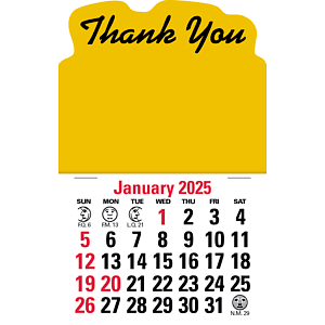 Triumph® Calendars Press-N-Stick Standard Calendar