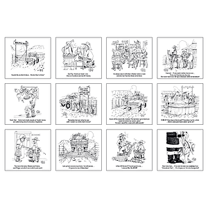 Press-N-Stick Cowboy Calendar
