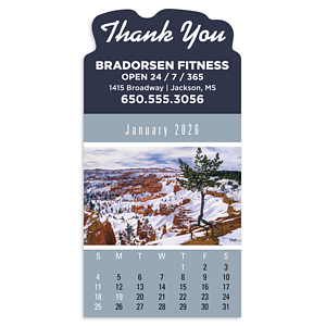 Press-N-Stick Scenic Calendar