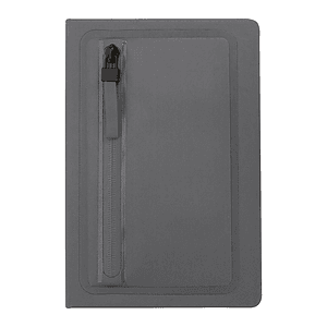 Sleek Zippered Pocket Journal