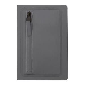 Sleek Zippered Pocket Journal